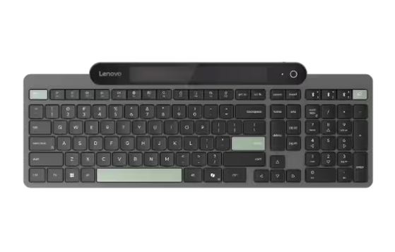 LENOVO Self-Charging Bluetooth Keyboard-US English Bluetooth