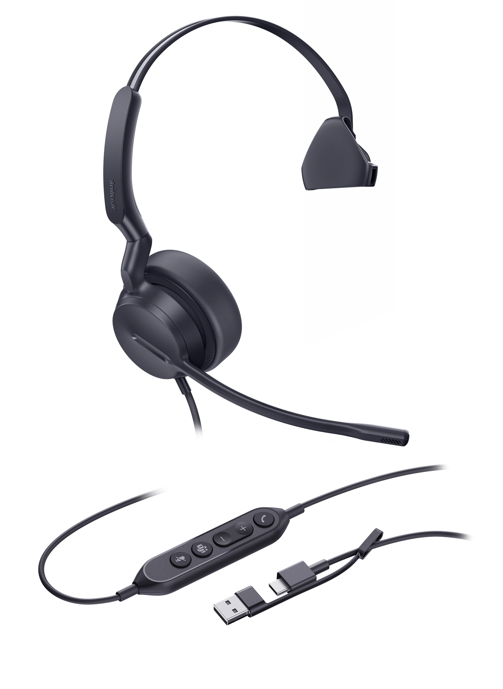 YealinkUH42 Mono UC USB-C/A USB Wired Headset