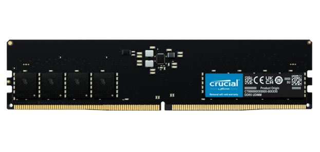 Crucial 64GB (1x64GB) DDR5 UDIMM 5600MHz CL46 Desktop PC
