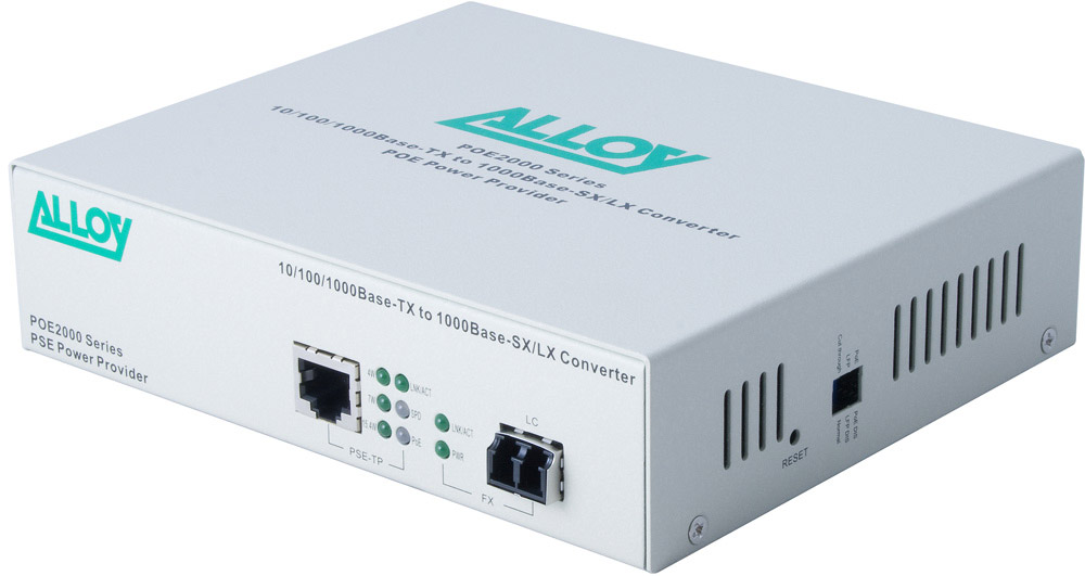 Alloy POE2000LC.10 Gigabit PoE Media Converter