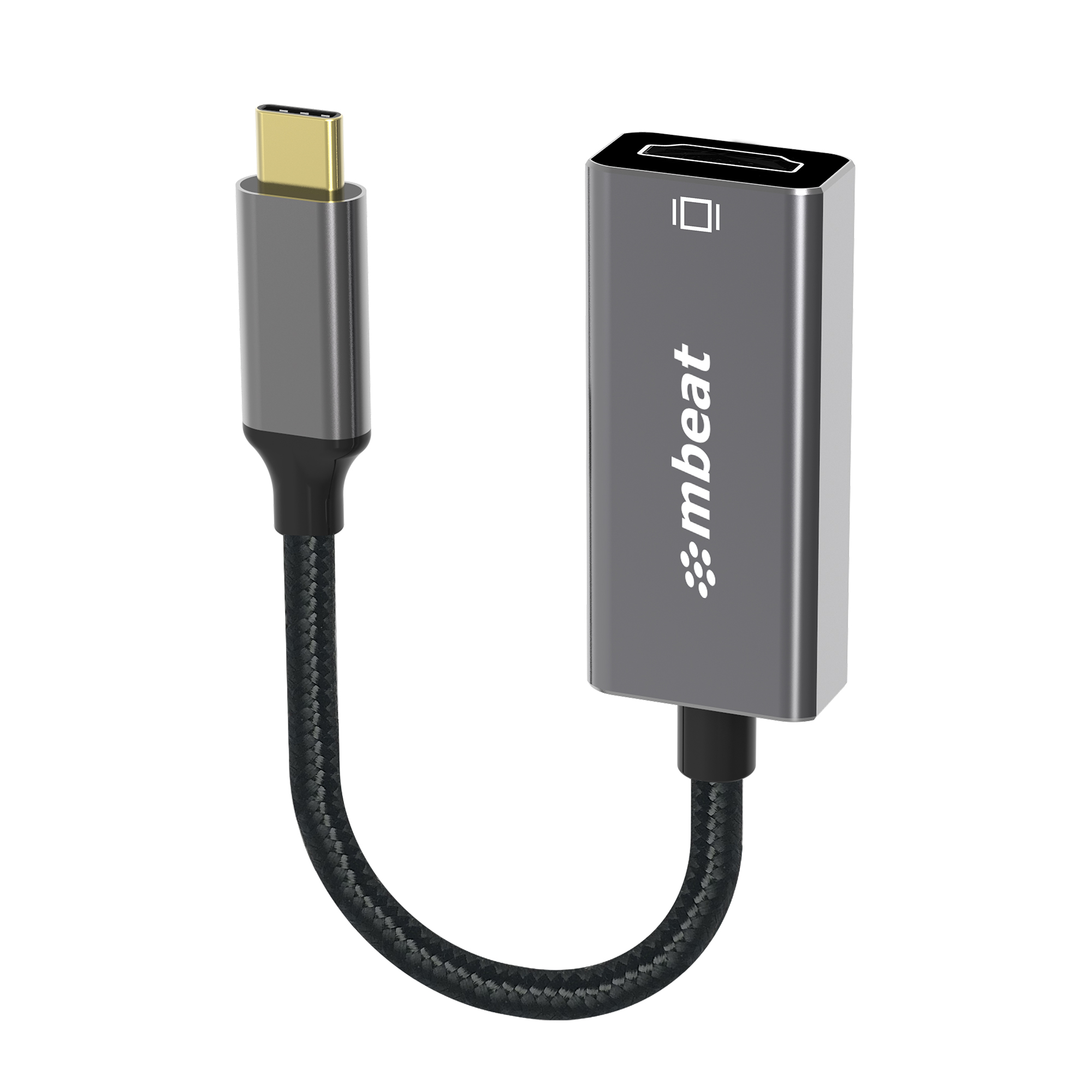 mbeat® Elite USB-C to HDMI Adapter - Converts USB-C to HDMI