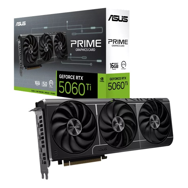 ASUS nVidia GeForce PRIME RTX™ 5060 Ti 16GB GDDR7