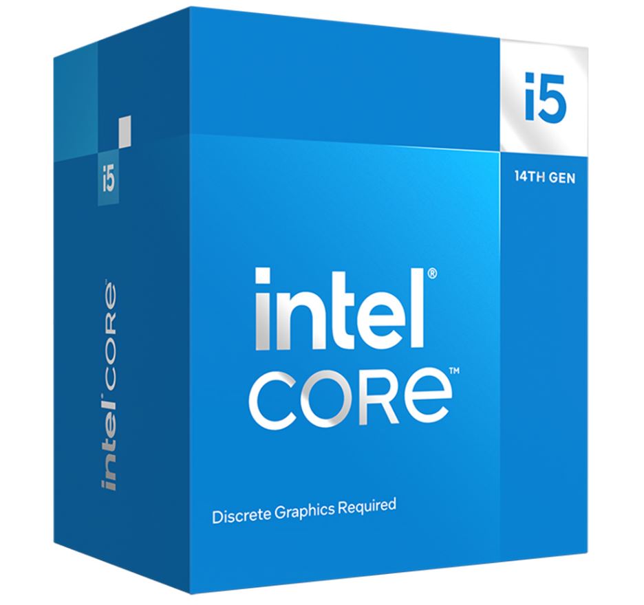 Intel i5 14400F CPU 3.5GHz (4.7GHz Turbo) 14th Gen LGA1700
