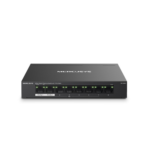 Mercusys MS108GP 8-Port Gigabit Desktop Switch with 7-Port