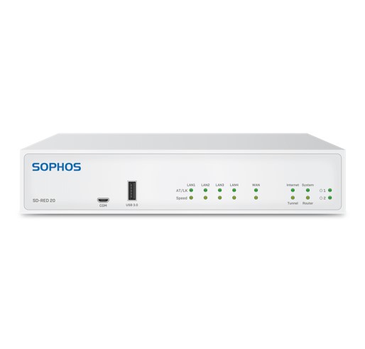Sophos SD-RED 20 Rev.1 Appliance - with multi-region power