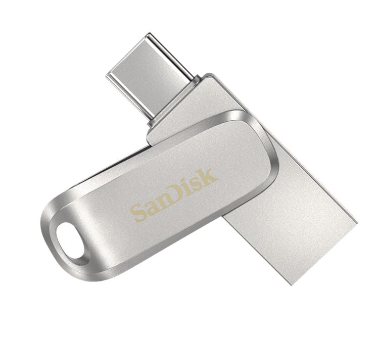 SanDisk 128GB Ultra Dual Drive Luxe USB-C & USB-A Flash