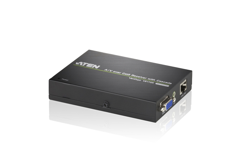 Aten A/V Over Cat 5 Receiver with Cascade for VS1204T/1208T.
