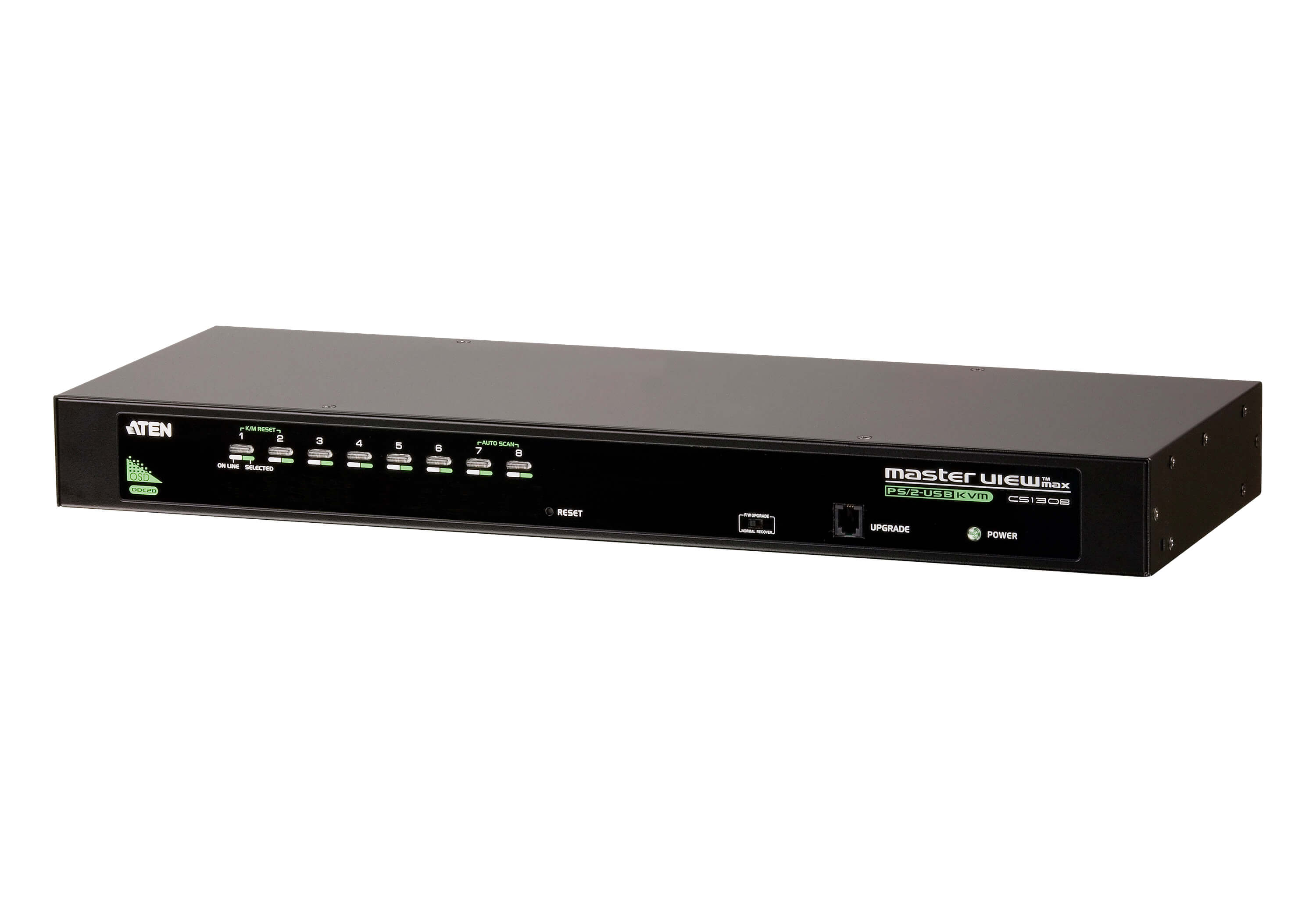Aten Rackmount KVM Switch 8 Port VGA PS/2-USB