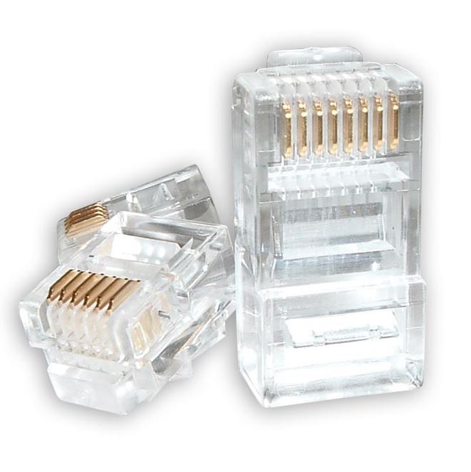 Astrotek RJ45 Jack Connector Modular Plug Crimp 8P8C CAT5e