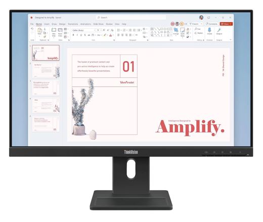 LENOVO ThinkVision E24-40 23.8"/24" 100Hz FHD IPS Monitor